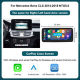 Wireless CarPlay Android Auto Display for Mercedes-Benz CLS