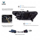 LED Headlights Sequential Signal for Mustang 2015 Car Interior Accessory Vland