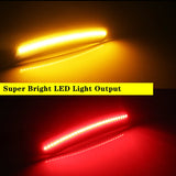 Amber/Red LED Side Markers For Chevy Camaro 10-16