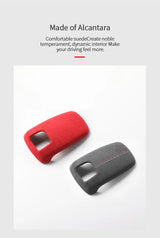 For Peugeot 508 2008 4008 5008 Gear Shift Knob Boot Cover Trim Stickers Car Premium Interior Tuning Accessory Made of Alcanta