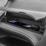 For Toyota Voxy/Noah 80Series 2014-2021 Car Copilot Dashboard Storage Box Upper Tray Organizer Accessories Black Car Interior