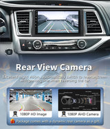 2K QLED Android 15 Multimedia Head Unit for Toyota Highlander 2013-2018