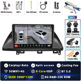 9-Inch QLED Android 15 Multimedia Player for Honda Odyssey