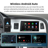 Wireless CarPlay Android Auto Retrofit for Audi A6 Q7 2009–2015