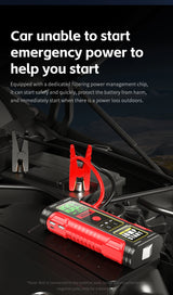 12V All-in-One Car Emergency Tool: 2000A Jump Starter, Portable Power Bank & LED Light Car Emergency Tool MINUS TWO