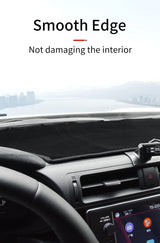 Anti-UV Flannel Dashboard Mat for Toyota GR86 BRZ