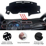 Natural Fiber Dashboard Cover Mat for Nissan Leaf 2017–2023 Dashboard Mat CATUSIKI