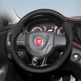 Breathable Carbon Fiber Wheel Cover for Fiat Auto Car Interior Accessory Hocasen