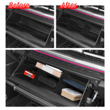 Hyundai Santa Fe 2024 2025 Car Glove Box Partition ABS Storage Tray Glove Box Partition Smabee