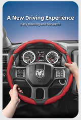 Ram Wave-Shaped Breathable Leather Wheel Cover