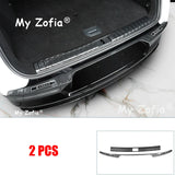 Rear Trunk Bumper Guard Cover Sticker Boot Plate For Zeekr 7X 2025 2026 Car Protector ABS Carbon fiber Decoration Accessories