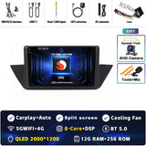 2K QLED Android 15 Head Unit for BMW X1 E84 2009-2012