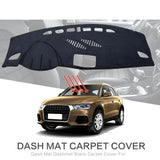 Plush Dashboard Protector Mat for Audi Q3 8U 2012–2018 Dashboard Mat CATUSIKI