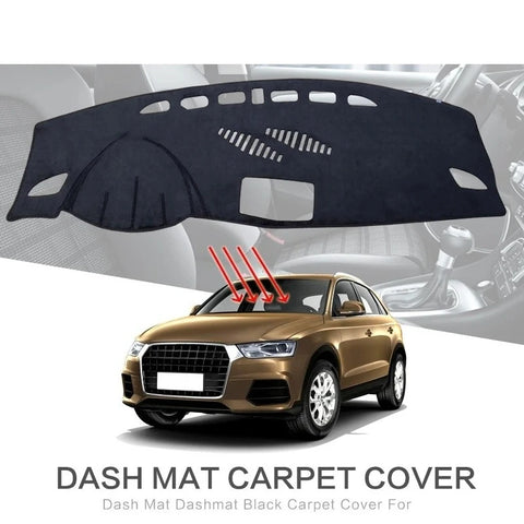 Plush Dashboard Protector Mat for Audi Q3 8U 2012–2018 Dashboard Mat CATUSIKI