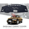Plush Dashboard Protector Mat for Audi Q3 8U 2012–2018