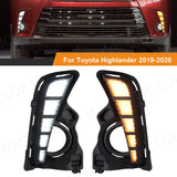 LED Daytime Running Lights for Toyota Highlander 2017 LED Ambient Light MAGIC COLORM
