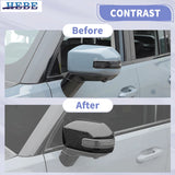 Red ABS Mirror Cover for Jetour Traveler T2 2023 Car Interior Accessory HEBE