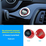 For BMW X1 X2 X3 X5 X6 F20 F21 F22 F23 F30 F34 F10 Crystal Engine Start Stop Button One - Click Start Button Modification