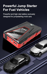 EAFC 12V Car Jump Starter Power Bank Portable Car Battery Booster Charger Starting Device Auto Emergency Start-up Lighting