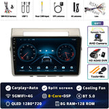 2K QLED Android 15 Head Unit for Toyota Corolla Verso 2004–2009