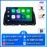 Android 15 QLED Multimedia Navigation for Mazda CX-5 2011–2016