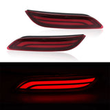 LED Bumper Reflector Signal for Toyota Camry 2018-2025 LED Ambient Light MAGIC COLORM Red C