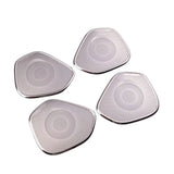 Stainless Steel Speaker Cover for Volvo XC60 2018-2026 Car Interior Accessory LINGLUYANG 4pcs 1