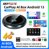 Android AI Box 4G 8-Core Wireless for VW Mercedes Audi Android Head Unit AKAMATE