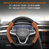 Matte Carbon Fiber Wheel Cover for VW Golf