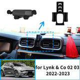 Smart Wireless Fast Charging Phone Holder for Lynk & Co 02 Car Phone Holder OEM
