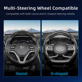 Carbon Fiber Wheel Cover for Hyundai Tucson Elantra I30 Car Interior Accessory Hocasen