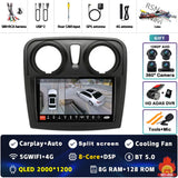 2K QLED Android Head Unit for Renault Sandero Logan 2 2014–2019