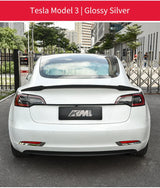 Rear Fog Light Trim Stainless Steel for Tesla Model 3