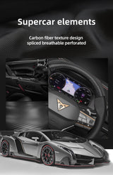 Matte Carbon Fiber Wheel Cover for Cupra Formentor Car Interior Accessory Hocasen