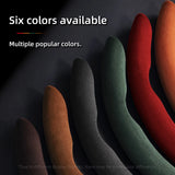 Audi Anti-Slip Suede Steering Wheel Cover Set Car Interior Accessory Hocasen