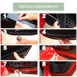 Iron Rear Door Pocket Box for Jeep Wrangler JL 4-Door Car Interior Accessory HEBE