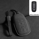 Car Key Case Shell for Chery Tiggo 8 Pro, 8plus, New 5, 7pro - Suede Car Keychain