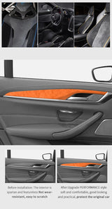 For Tesla Model 3 (2023-) / Model Y (2025-) Car Reading Light Panel Trim Sticker Anti Scratch Carbon Fiber Interior Accessori