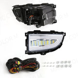 LED DRL Headlight with Turn Signal for Mitsubishi Lancer