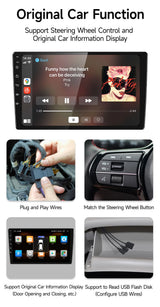 9-Inch Android 13 Multimedia Player for Subaru Forester 2007–2013