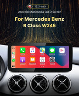 Wireless CarPlay Android 15 System for Mercedes B-Class W246 Android Head Unit RSNAVI