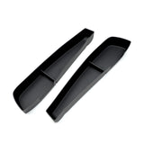 Smart #1 #3 Door Side Storage Box Front Rear Door Handle Tray Organizer Tidying TPE Car Accessories Black