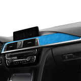 Suede for BMW F30 F32 F34 center console dashboard trim sticker Car Interior Trim OEM
