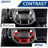 Red ABS Interior Cover Trim for Chery T2 Traveler 2023+ Car Interior Accessory OEM