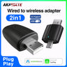 Wireless CarPlay Adapter 2in1 for VW/Audi/Toyota