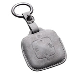 Car Key Cover For Zeekr 001 Leather Car Key protective cover For Zeekr 001 X 2021 2022 2023 Key Fob Cover OEM
