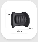 Ergonomic Car Neck Headrest & Lumbar Support Pillow Set, Adjustable Memory Foam