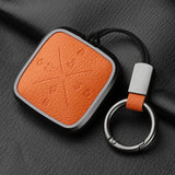 8 Button Aluminum Alloy Goatskin Car Key Case Cover for Zeekr X 001 009 2022 2023