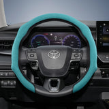 Premium Suede Snap-On Cover for Toyota Steering