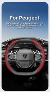 Breathable Wave-Shaped Steering Wheel Cover for Dacia Car Interior Accessory Hocasen